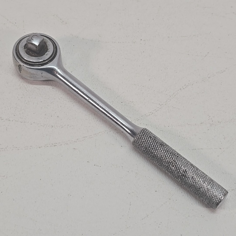 Vintage FLEET TOOLS (PROTO) 1260-1 Reversible Ratchet 3/8" Drive USA Tool